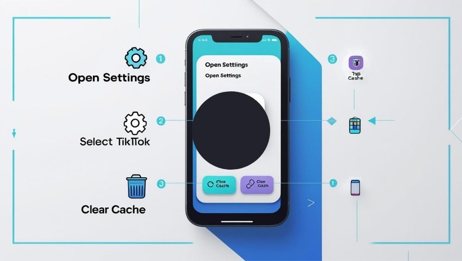 how to clear TikTok cache 2025