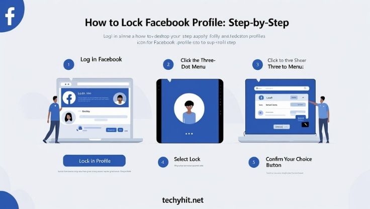 how to lock facebook profile