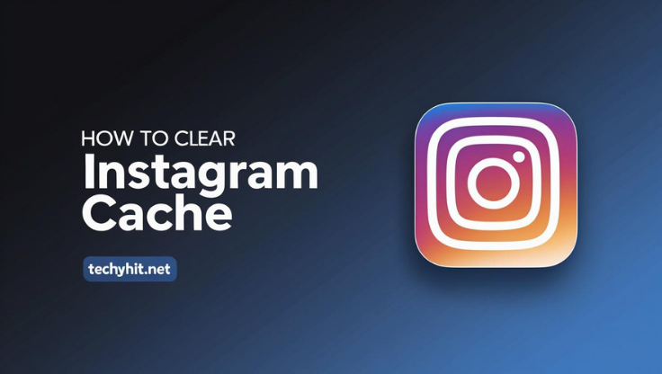 how to clear instagram cache