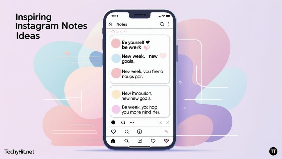 instagram notes ideas